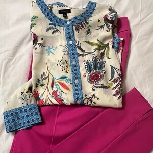 Like new - Talbots pants and top outfit